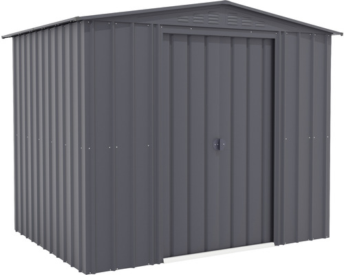 Metalen tuinhuis met deur