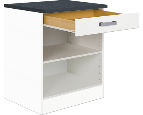 Keukenkast met lade en schappen