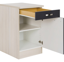OPTIFIT Onderkast met schuiflade en draaideur Porto220 antraciet 50x60x84,8 cm
