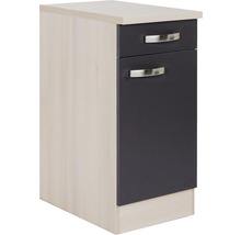 OPTIFIT Onderkast met schuiflade en draaideur Porto220 antraciet 40x60x84,8 cm