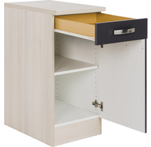 OPTIFIT Onderkast met schuiflade en draaideur Porto220 antraciet 40x60x84,8 cm