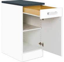 Keukenkast met lade, deur en legplanken