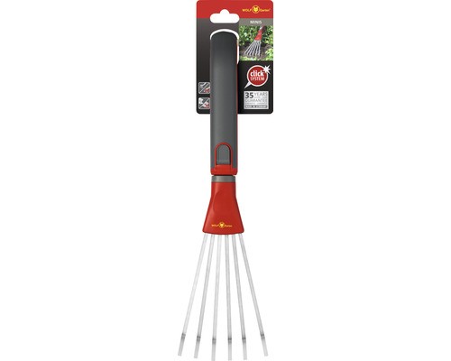 Wolf Garten bladhark met kliksysteem en 35 jaar garantie