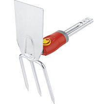 Wolf Garten voegenkrabber en drietand cultivator combinatiegereedschap