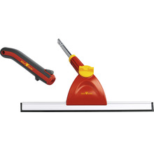 Wolf Garten Logo met raamwisser en steelhouder