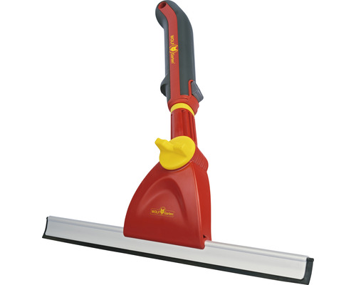 Wolf Garten Logo raamwisser met handgreep voor raamreiniging