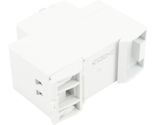 Witte DIN-rail montageapparaat