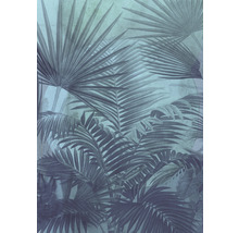 Behang met palmbladeren
