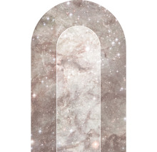 Decoratief boogpatroon met sterrenhemel
