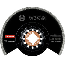 Bosch Logo. Multitool zaagblad met diamantsegment voor voegwerk.