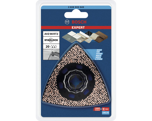 Bosch Expert AVZ 90 RT2 Starlock segmentzaagblad in verpakking