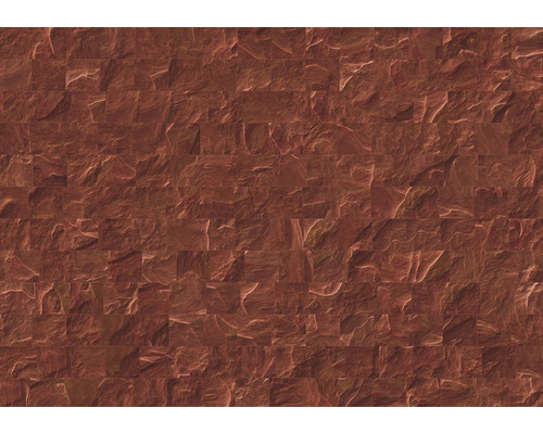 KOMAR Fotobehang vlies INX8-078 Ink Red Slate Tiles 400x280 cm
