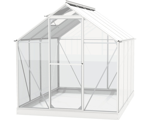 Tuinkas met aluminium frame en transparante wanden