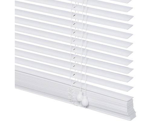 Witte jaloezie voor ramen