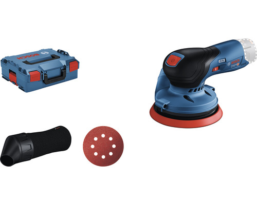 BOSCH Professional Accu excentrische schuurmachine GEX 12V-125 (zonder accu) Bosch Professional accu excentrische schuurmachine in set met accessoires en transportkoffer