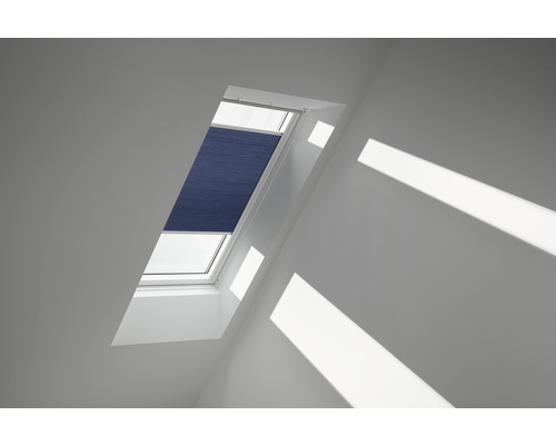 VELUX Plissé honingraat verduisterend handbediend FHC U10 1156SWL blauw