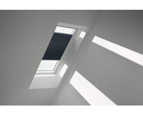 VELUX Plissé honingraat verduisterend handbediend FHC C02 1164S grey melange VELUX Plissé honingraat verduisterend handbediend FHC C02 1164S grey melange