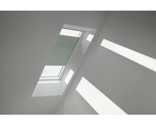 VELUX Plissé honingraat verduisterend handbediend FHC M10 1168S groen