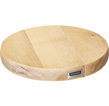 Ronde houten snijplank met Wagner logo