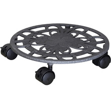 Metalen plantenroller met wielen