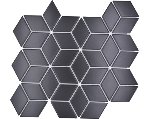 Mozaïektegel keramisch POV 05 zwart 26,6x30,5 cm