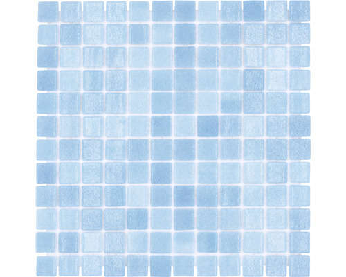 Mozaïektegel glas VP501PUR blauw 31,6x31,6 cm