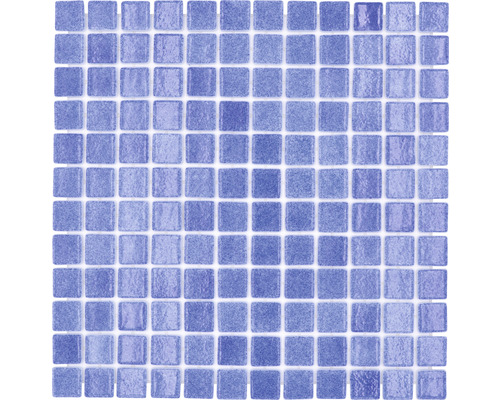 Mozaïektegel glas VP508PUR blauw 31,6x31,6 cm
