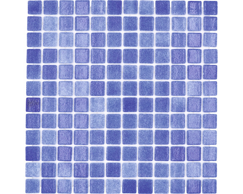 Mozaïektegel glas VP508PAT blauw 31,6x31,6 cm