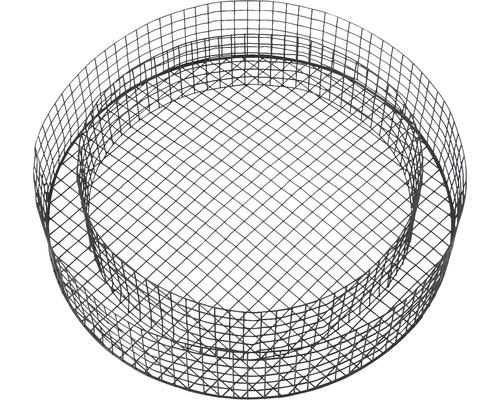 Ronde vijvermand van draadgaas