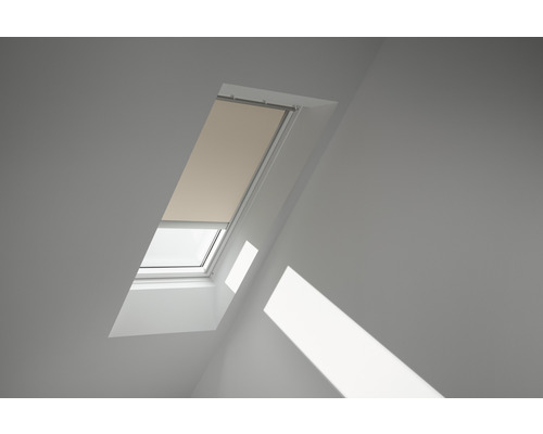 VELUX Rolgordijn verduisterend bediening op zonne-energie DSL M10 4556SWL beige