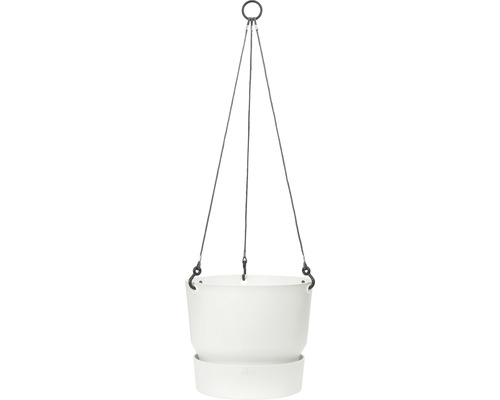 ELHO Hangpot Greenville wit Ø 24 cm H 21 cm ELHO Hangpot Greenville wit Ø 24 cm H 21 cm