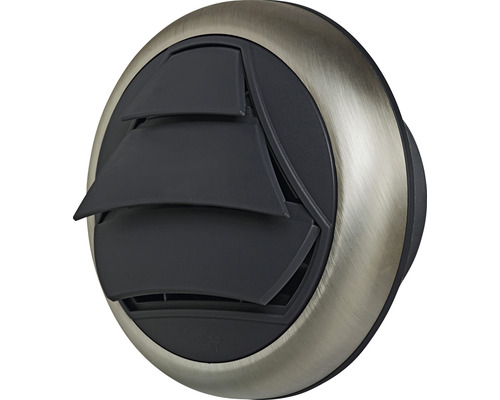 Ronde ventilatieopening met verstelbare lamellen