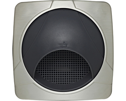 Vierkante buitenlamp met ronde uitsparing voor buiten