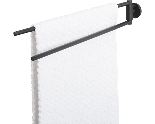 Draaibare handdoekhouder met handdoek