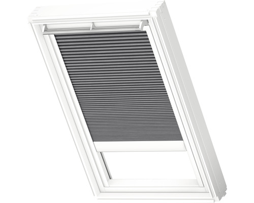 VELUX Plissé honingraat bediening op zonne-energie FSC C02 1170SWL taupe