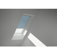 VELUX Plissé honingraat bediening op zonne-energie FSC C02 1169SWL lichtblauw
