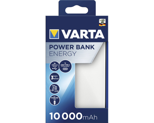 Varta Powerbank Energy met 10000 mAh