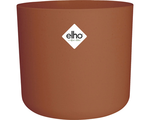 Ronde plantenpot met Elho logo