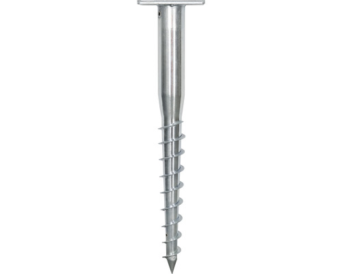 Grondanker met schroefdraad