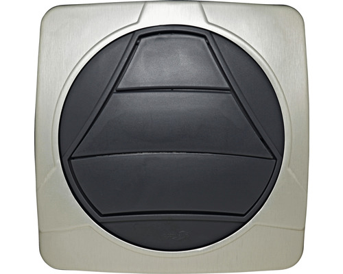 Vierkante schotelklep van metaal