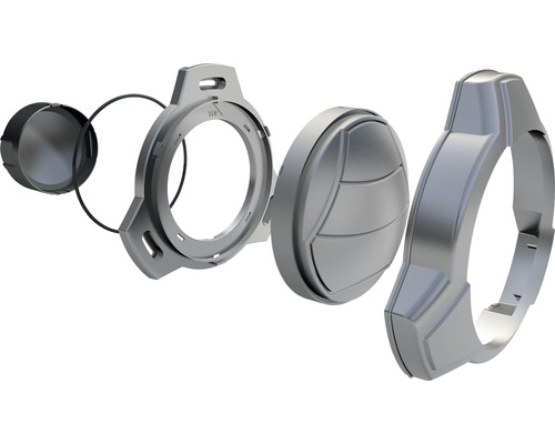 Explosietekening van een slimme watermelder voor thuis