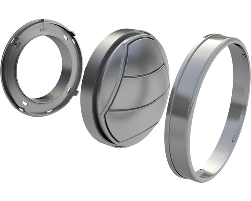 Losse ronde LED inbouwspot met afneembare blenden