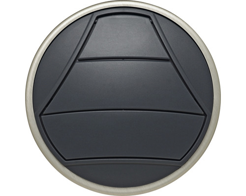 Ronde luchttoevoer met driehoekig patroon