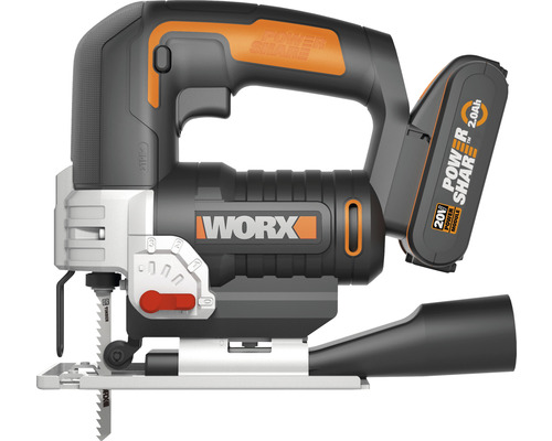 Accu decoupeerzaag met accu en zaagblad