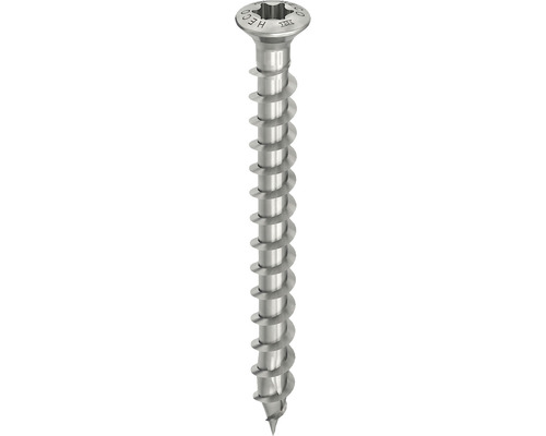 HECO Topix-Plus Gevelschroef 4,5x60 mm verzonken lenskop Torx T20 voldraad RVS A2, 200 stuks