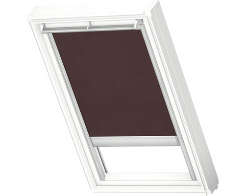 VELUX Rolgordijn lichtdoorlatend bediening op zonne-energie RSL MK06 4162SWL donkerbruin VELUX Rolgordijn lichtdoorlatend bediening op zonne-energie RSL MK06 4162SWL donkerbruin