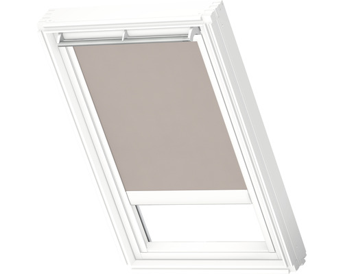 VELUX Rolgordijn lichtdoorlatend bediening op zonne-energie RSL C02 4169S licht taupe