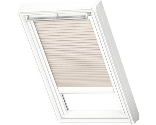 VELUX Plissé lichtdoorlatend bediening op zonne-energie FSL C02 1275SWL natural