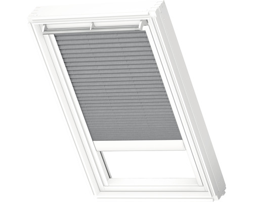 VELUX Plissé lichtdoorlatend bediening op zonne-energie FSL PK08 1282SWL donkergrijs VELUX Plissé lichtdoorlatend bediening op zonne-energie FSL PK08 1282SWL donkergrijs