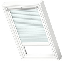 VELUX Plissé lichtdoorlatend bediening op zonne-energie FSL C02 1285SWL zacht blauw